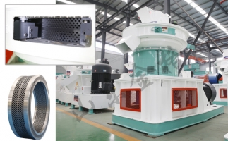 鋸末顆粒機壓輥磨損嚴重的原因分析