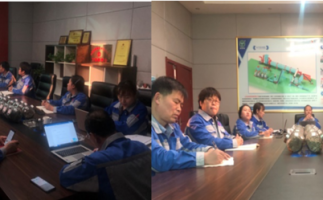 努力工作，健康生活，艾灸培訓中